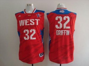 Jerseys Factory Cheap Clippers #32 Blake Griffin Red 2013 All St
