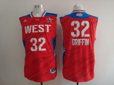 Jerseys Factory Cheap Clippers #32 Blake Griffin Red 2013 All St