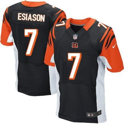 Jerseys Factory Cheap Nike Bengals #7 Boomer Esiason Black Team