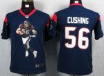 Jerseys Factory Cheap Nike Texans #56 Brian Cushing Navy Blue Te