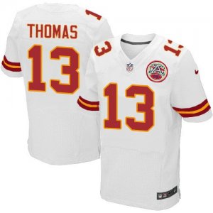 Jerseys Factory Cheap Nike Chiefs #13 De'Anthony Thomas White Me