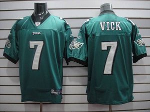 Jerseys Factory Cheap Eagles Michael Vick #7 Stitched Green NFL