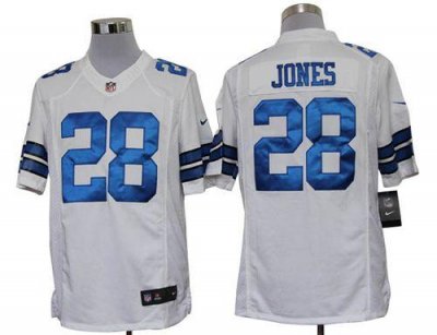 Jerseys Factory Cheap Nike Cowboys #28 Felix Jones White Men's E
