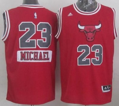 Jerseys Factory Cheap Bulls #23 Michael Jordan Red 2014-15 Chris