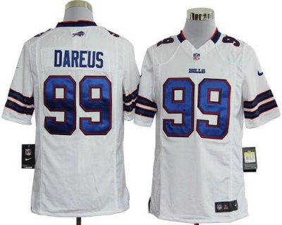 Jerseys Factory Cheap Nike Bills #99 Marcell Dareus White Men's
