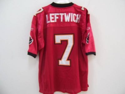 Jerseys Factory Cheap Buccaneers #7 Byron Leftwich Stitched Red