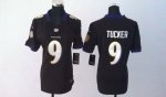 Jerseys Factory Cheap Nike Ravens #9 Justin Tucker Black Alterna
