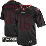 Jerseys Factory Cheap Nike 49ers #16 Joe Montana Lights Out Blac