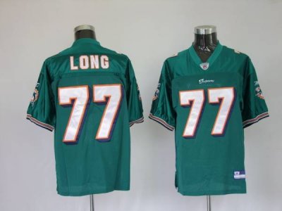 Jerseys Factory Cheap Dolphins Jake Long #77 Green Stitched Team