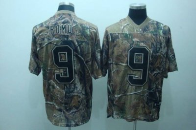 Jerseys Factory Cheap Cowboys #9 Tony Romo Camouflage Realtree S