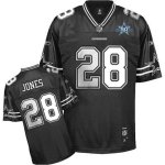 Jerseys Factory Cheap Cowboys #28 Felix Jones Black Shadow Team