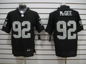 Jerseys Factory Cheap Nike Raiders #92 Stacy McGee Black Team Co