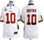 Jerseys Factory Cheap Nike Redskins #10 Robert Griffin III White