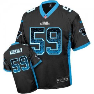 Jerseys Factory Cheap Nike Panthers #59 Luke Kuechly Black Team