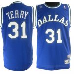 Jerseys Factory Cheap Mavericks #31 Jason Terry Blue Embroidered
