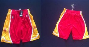 Jerseys Factory Cheap Houston Rockets Red Alternate NBA Shorts