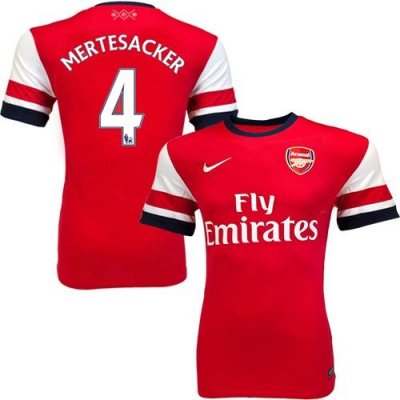 Jerseys Factory Cheap Women's Arsenal #4 Per Mertesacker Home So