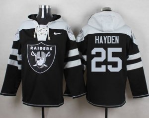 Jerseys Factory Cheap Nike Raiders #25 D.J. Hayden Black Player