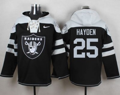 Jerseys Factory Cheap Nike Raiders #25 D.J. Hayden Black Player