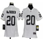 Jerseys Factory Cheap Nike Raiders #20 Darren McFadden White You