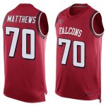 Jerseys Factory Cheap Nike Falcons #70 Jake Matthews Red Team Co