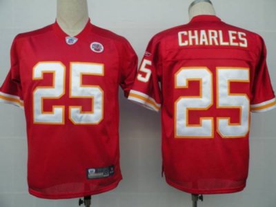 Jerseys Factory Cheap Chiefs #25 Jamaal Charles Red Stitched NFL