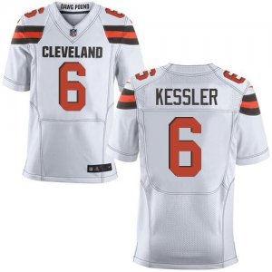 Jerseys Factory Cheap Nike Browns #6 Cody Kessler White Men's St