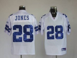 Jerseys Factory Cheap Cowboys #28 Felix Jones White Stitched NFL
