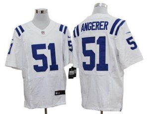 Jerseys Factory Cheap Nike Colts #51 Pat Angerer White Men's Emb