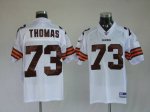 Jerseys Factory Cheap Browns #73 Joe Thomas White Stitched NFL J