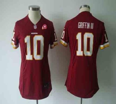 Jerseys Factory Cheap Nike Redskins #10 Robert Griffin III Burgu