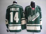 Jerseys Factory Cheap Wild #14 Martin Havlat Embroidered Green N