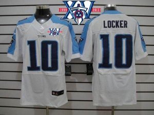 Jerseys Factory Cheap Nike Titans #10 Jake Locker White With 15t