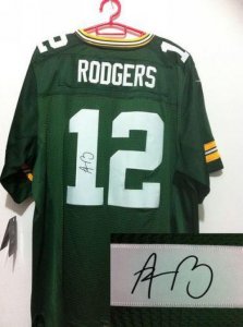 Jerseys Factory Cheap Nike Packers #12 Aaron Rodgers Green Team