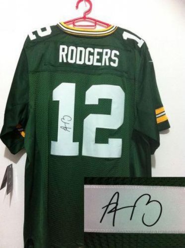 Jerseys Factory Cheap Nike Packers #12 Aaron Rodgers Green Team