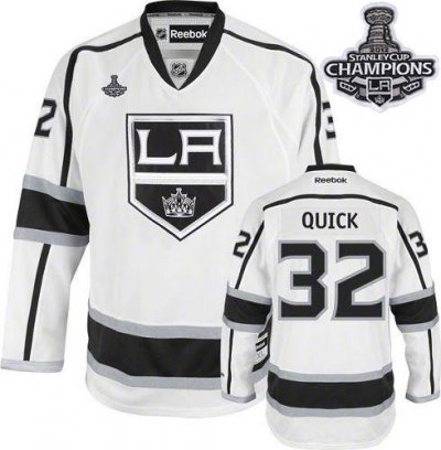 Jerseys Factory Cheap Kings #32 Jonathan Quick 2012 Stanley Cup