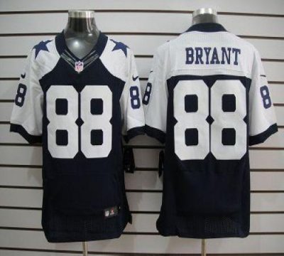 Jerseys Factory Cheap Nike Cowboys #88 Dez Bryant Navy Blue Than