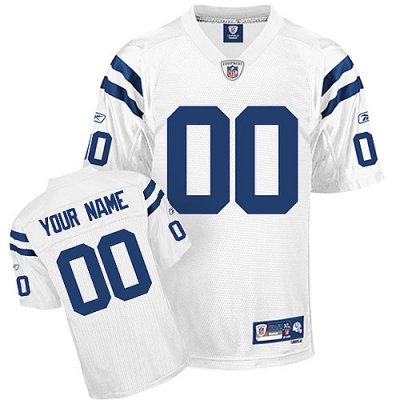 Jerseys Factory Cheap Colts Personalized Authentic White NFL Jer