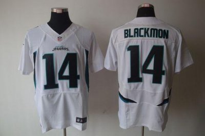 Jerseys Factory Cheap Nike Jaguars #14 Justin Blackmon White Men