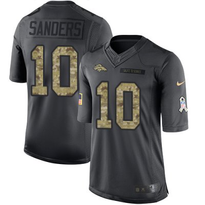 Jerseys Factory Cheap Nike Broncos #10 Emmanuel Sanders Black Me