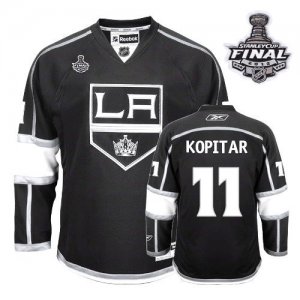 Jerseys Factory Cheap Kings #11 Anze Kopitar Black Home 2012 Sta