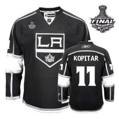 Jerseys Factory Cheap Kings #11 Anze Kopitar Black Home 2012 Sta
