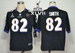 Jerseys Factory Cheap Nike Ravens #82 Torrey Smith Black Alterna