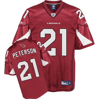 Jerseys Factory Cheap Cardinals #21 Patrick Peterson Red Stitche