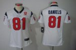 Jerseys Factory Cheap Nike Texans #81 Owen Daniels White With 10