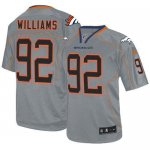 Jerseys Factory Cheap Nike Broncos #92 Sylvester Williams Lights