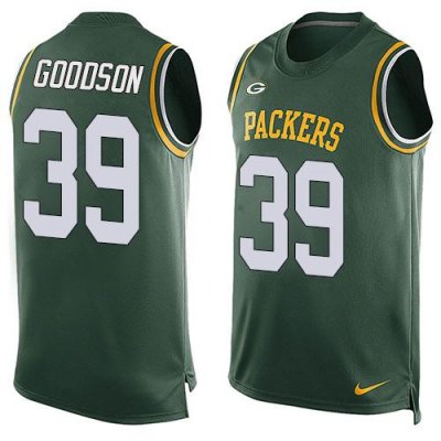 Jerseys Factory Cheap Nike Packers #39 Demetri Goodson Green Tea