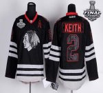 Jerseys Factory Cheap Blackhawks #2 Duncan Keith Black Ice With