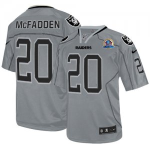 Jerseys Factory Cheap Nike Raiders #20 Darren McFadden Lights Ou
