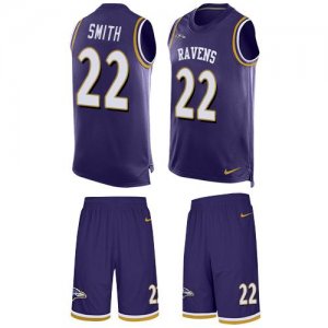 Jerseys Factory Cheap Nike Ravens #22 Jimmy Smith Purple Team Co